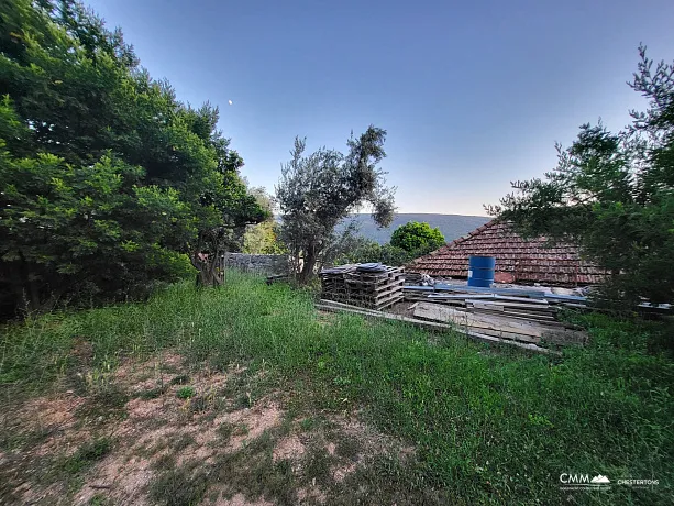 Plot with Sea View in Kumbor for Luxury Villa Construction